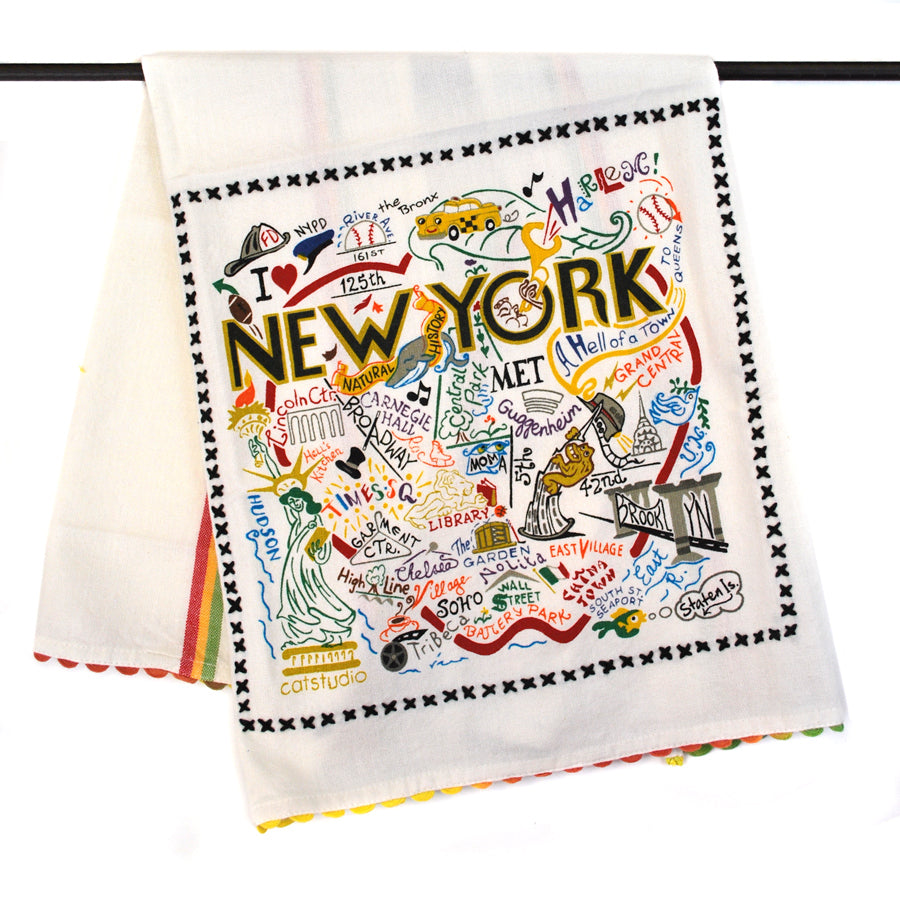 New York Dish Towel - The New York Public Library Shop