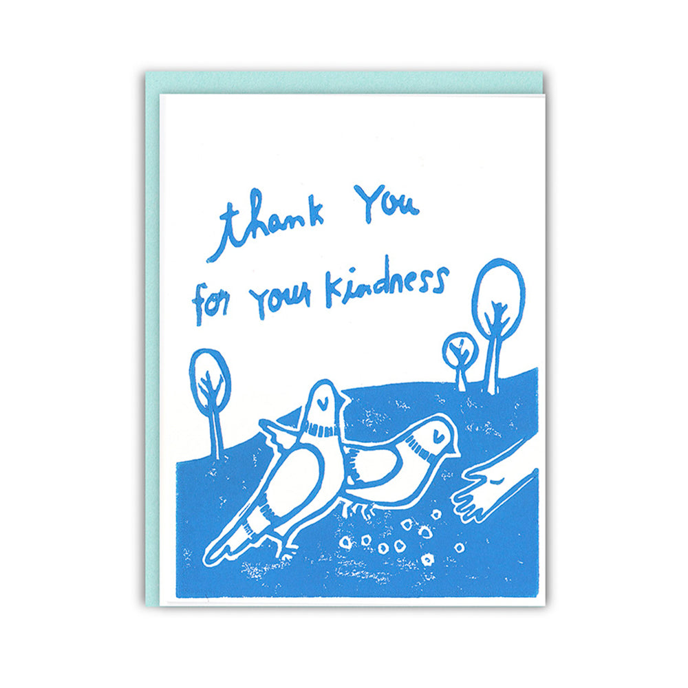Pigeon Thank You Notecard