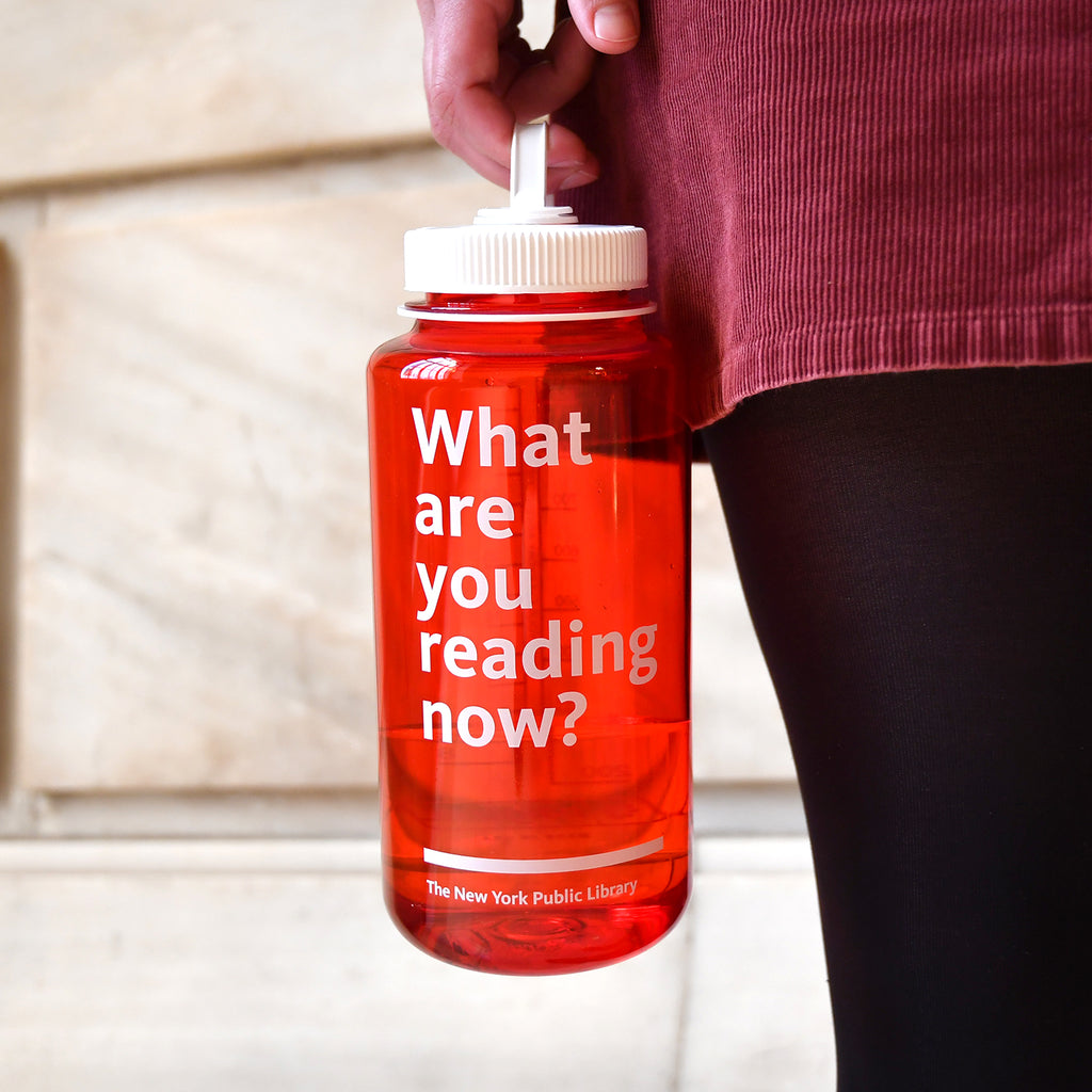 Limited-Edition 'What Are You Reading Now?' Nalgene Water Bottle