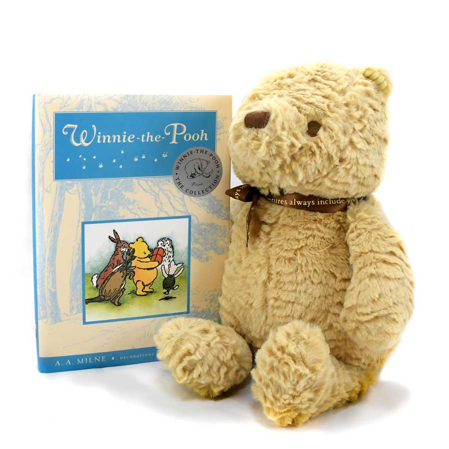 Winnie the Pooh Deluxe Edition Plush Set The New York Public Library Shop